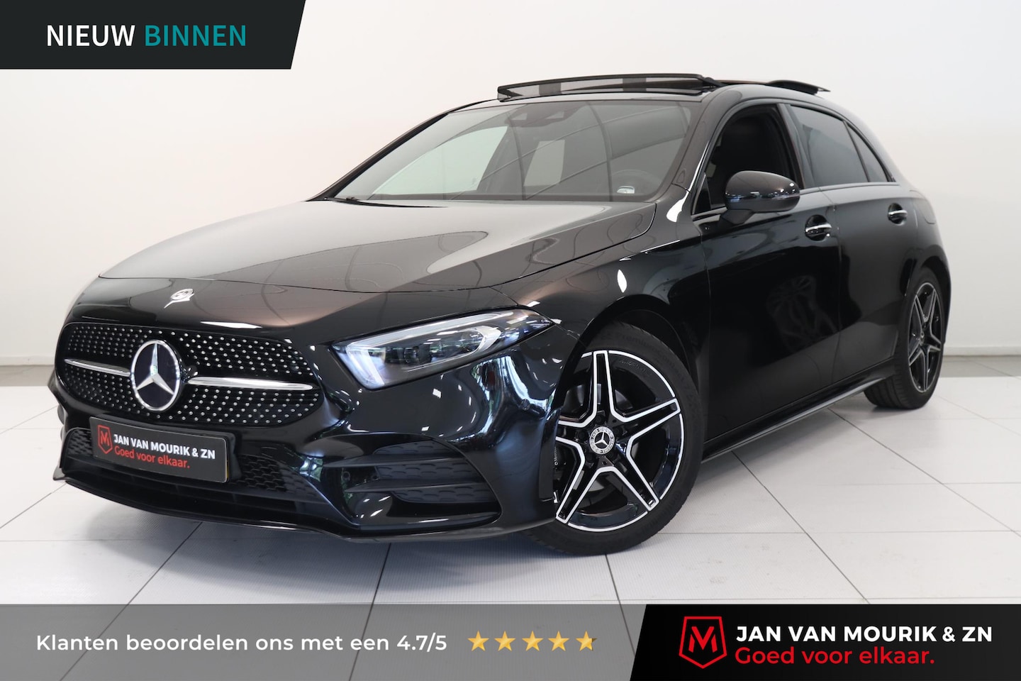 Mercedes-Benz A-klasse - 180 Business Solution AMG | Camera | Schuif kanteldak | Navigatie | Apple Carplay Android - AutoWereld.nl
