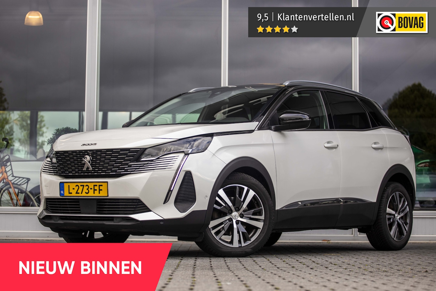 Peugeot 3008 - 1.2 PureTech Allure | Cam | NL Auto | Stoelverw. - AutoWereld.nl