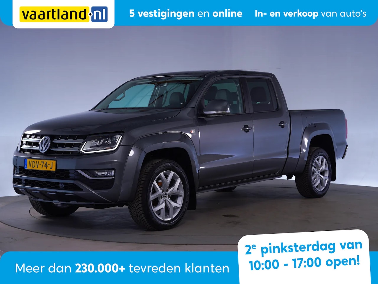 Volkswagen Amarok - 3.0 TDI V6 4Motion DC Highline Aut. [ Xenon Leder Stoelerwarming ] - AutoWereld.nl