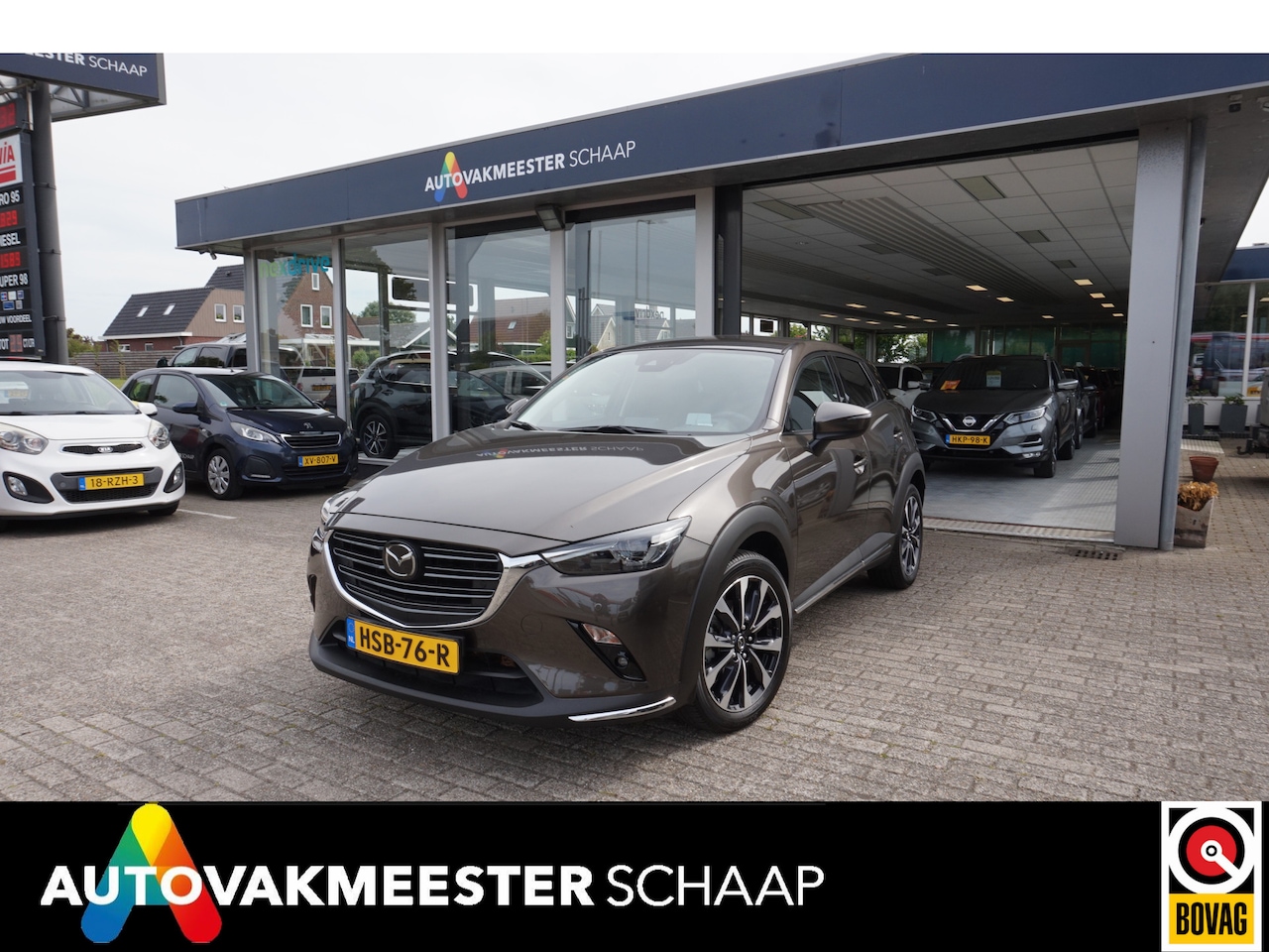 Mazda CX-3 - 2.0 SkyActiv-G 120 SkyLease GT 2.0 SkyActiv-G 120 SkyLease GT , Automaat , 12 mnd bovag garantie. , aditive cruise contro - AutoWereld.nl