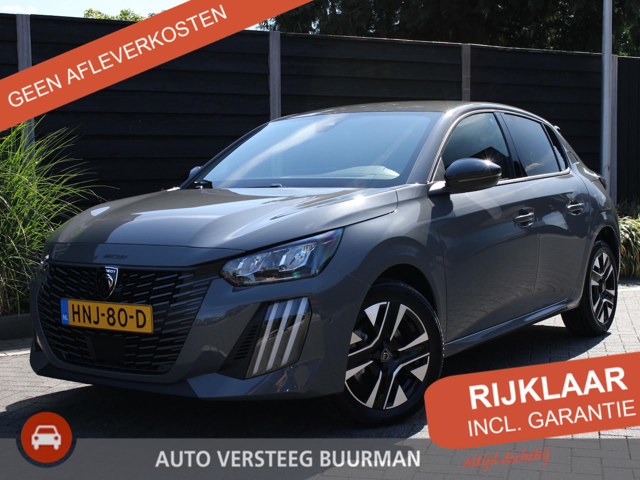 Peugeot 208 - Allure 1.2 Hybrid 110PK e-DCS6 Automaat Navigatie, 360 camera, Lichtmetalen velgen, Parkee - AutoWereld.nl