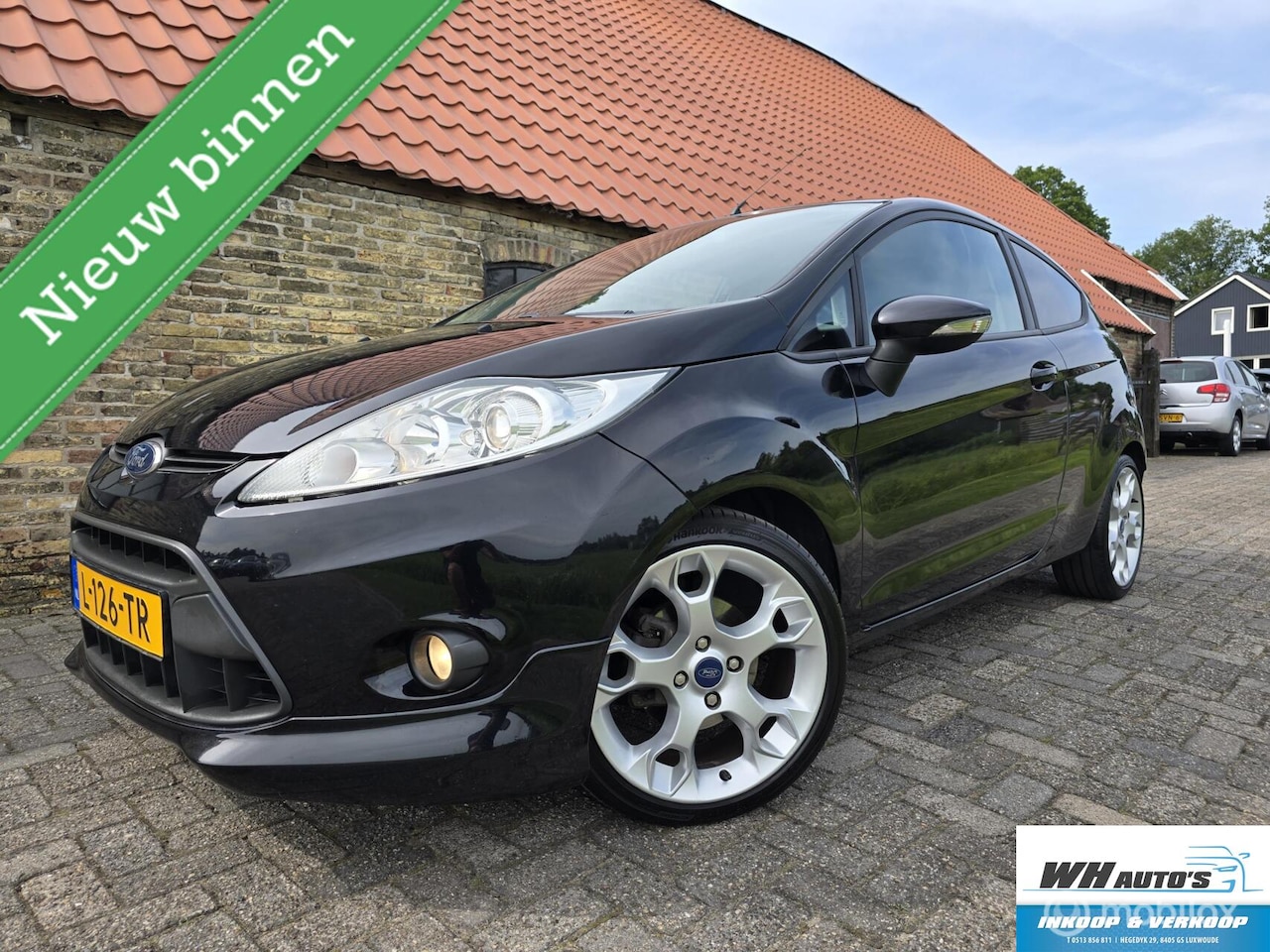 Ford Fiesta - 1.6 Sport 1.6 Sport, Leer, stoelverw. Cruise,voorruit verw - AutoWereld.nl