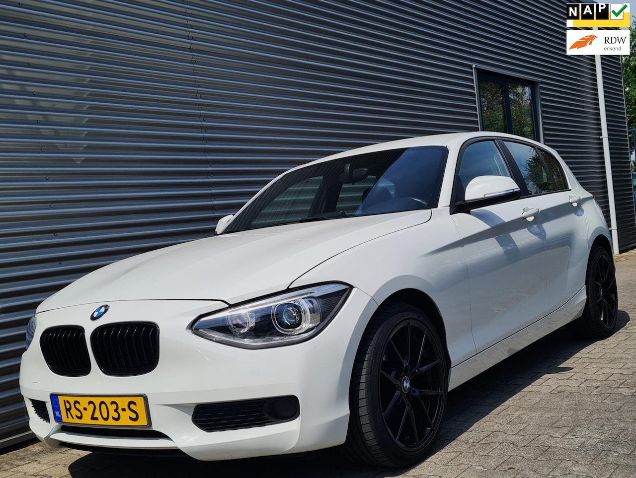 BMW 1-serie - 114i EDE 07-2014 Alpinweiss III - AutoWereld.nl