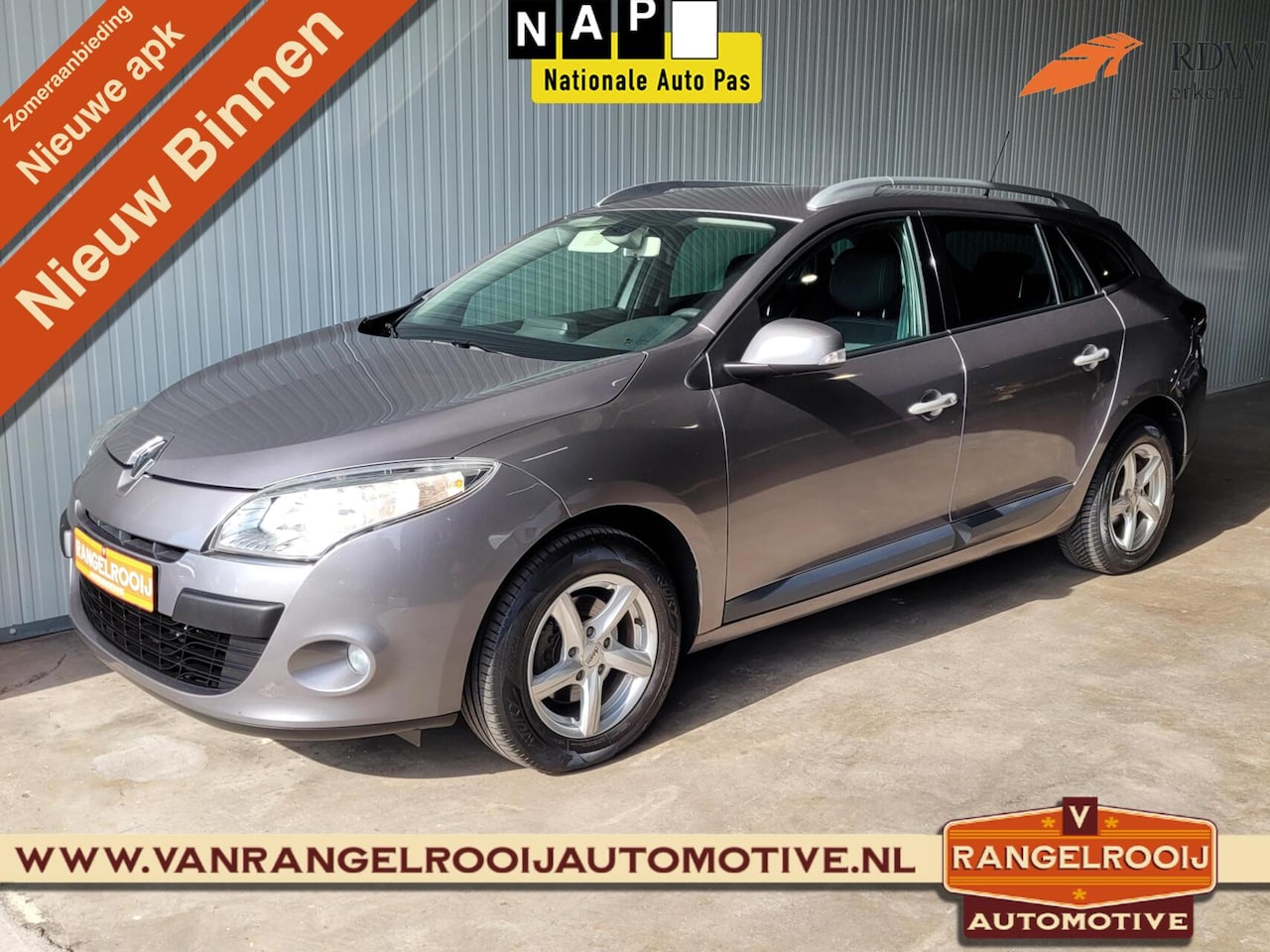 Renault Mégane Estate - 1.6, clima, cruise, pdc, navi, keyless - AutoWereld.nl