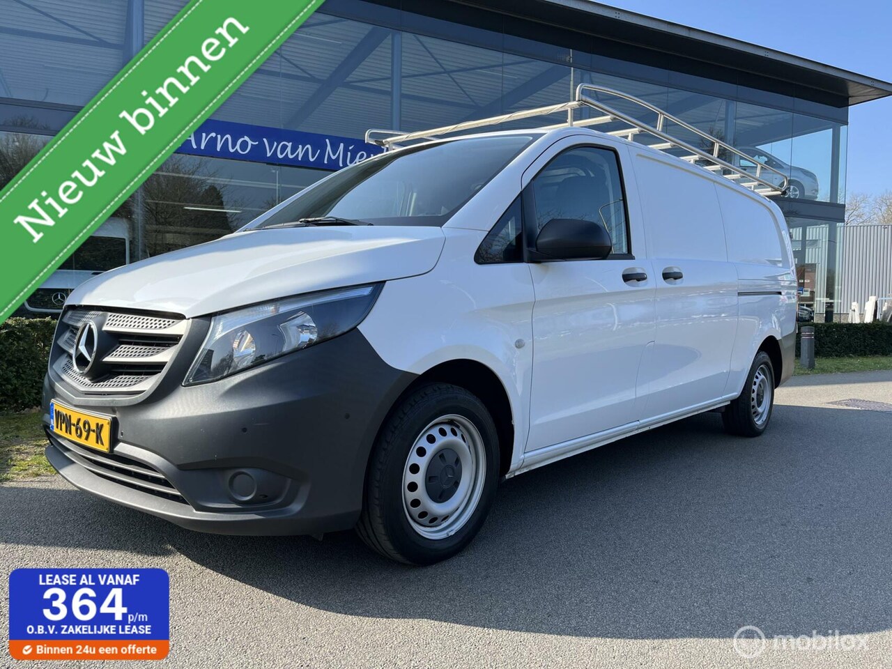 Mercedes-Benz Vito - Bestel 114 CDI Extra Lang, 2 Schuifdeuren,Trekhaak, Camera, betimmerd - AutoWereld.nl