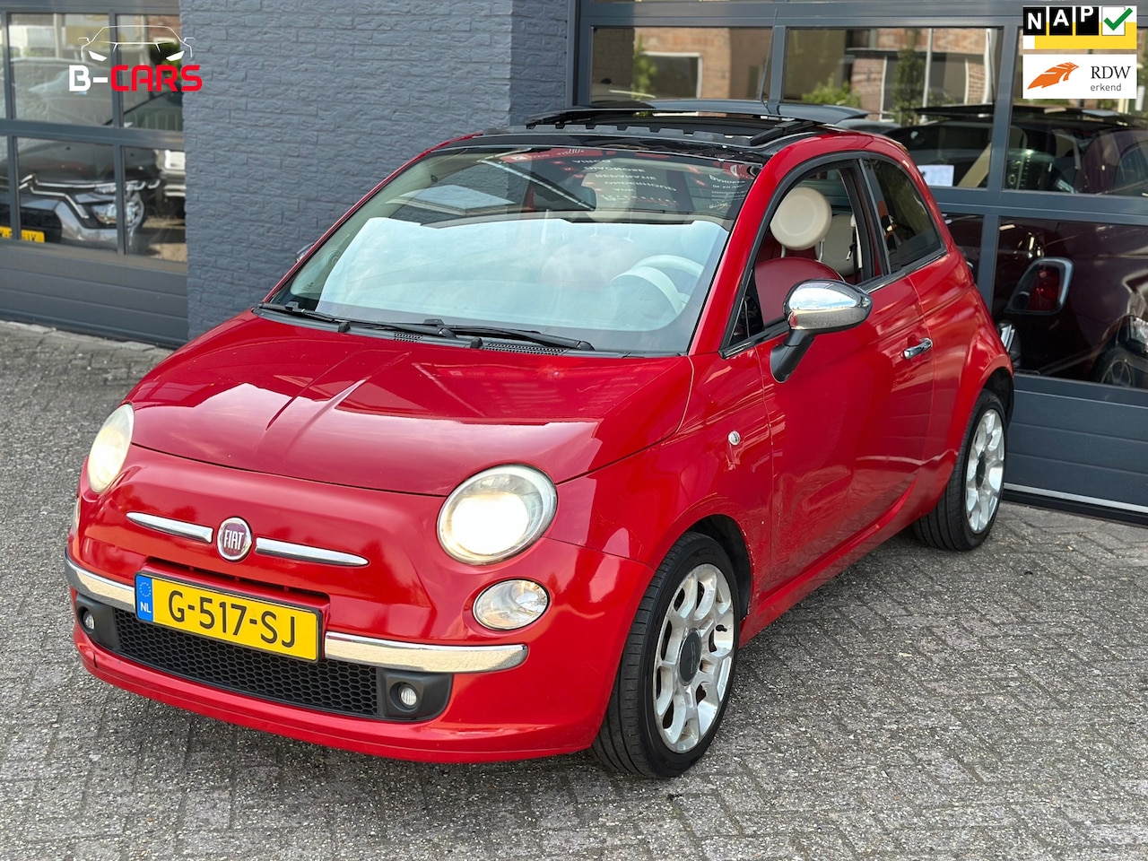 Fiat 500 - 1.4-16V Pop Pano|Climatronic|Cruisec|Airco!! - AutoWereld.nl