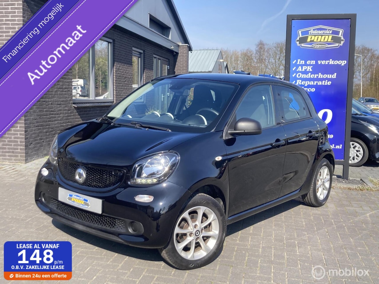 Smart Forfour - 1.0 Business Solution| Automaat |Cruise |Clima - AutoWereld.nl