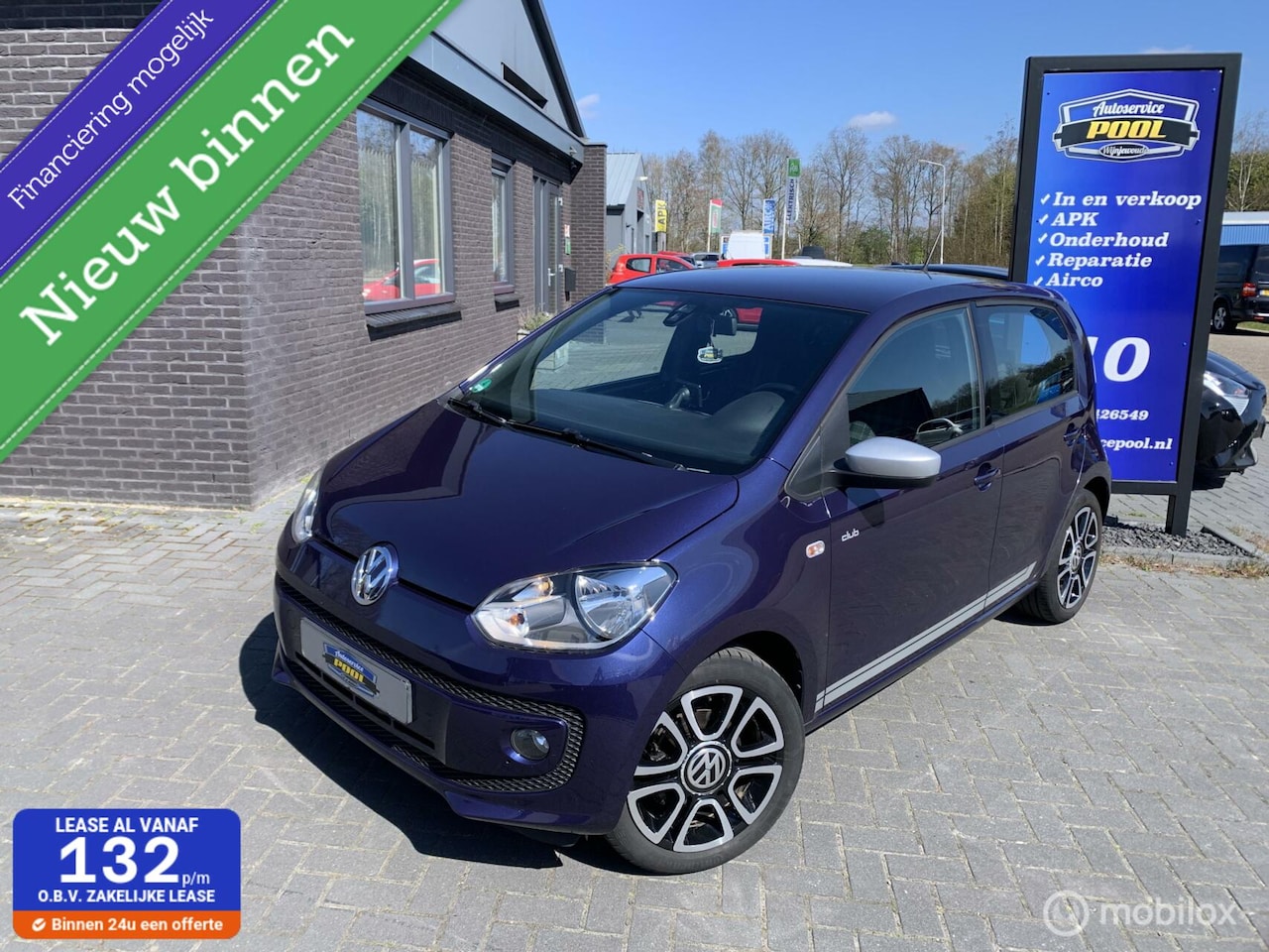 Volkswagen Up! - BlueMotion Technology UP Club Up! - AutoWereld.nl