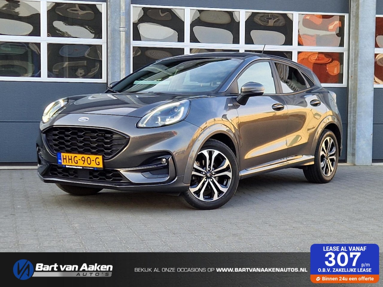 Ford Puma - 1.0 Hybrid ST-Line 125pk Led Navigatie Cruise control Pdc - AutoWereld.nl