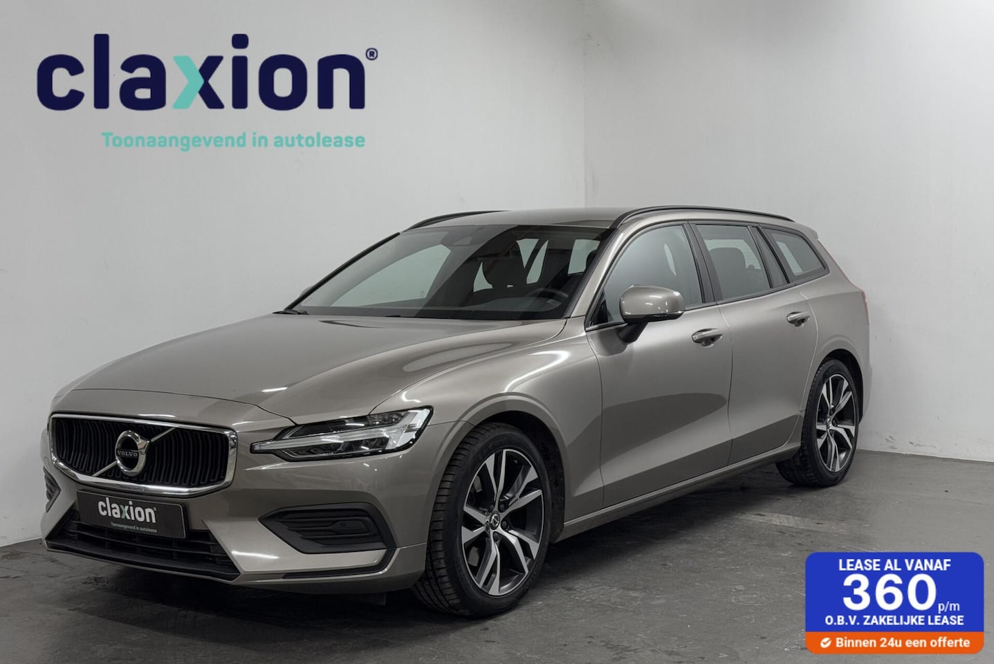 Volvo V60 - 2.0 Mild Hybrid ELEKTR. TREKHAAK - AutoWereld.nl