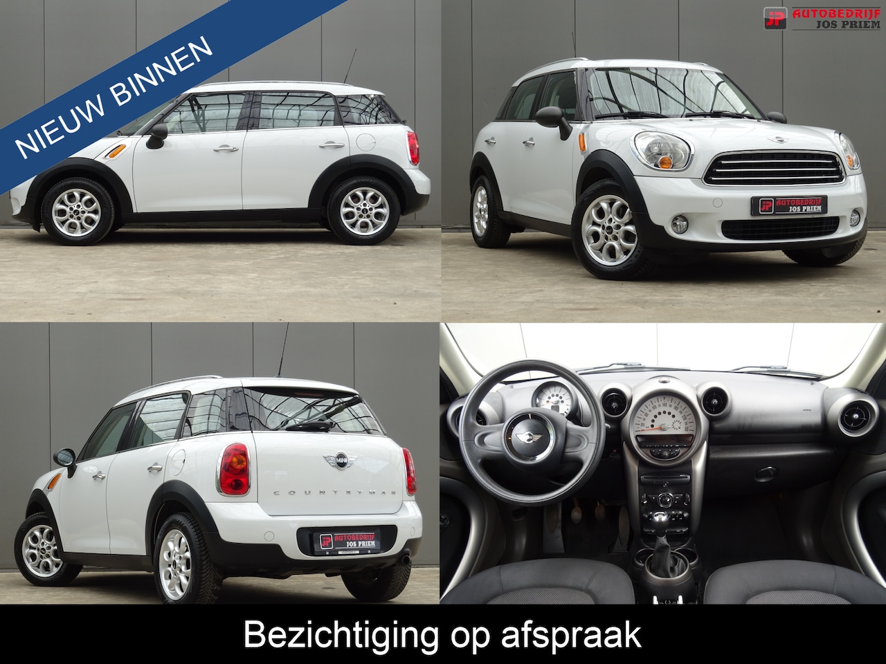 MINI Countryman - Mini 1.6 One * 4 SEIZOENSBANDEN * GOED ONDERH. !! - AutoWereld.nl