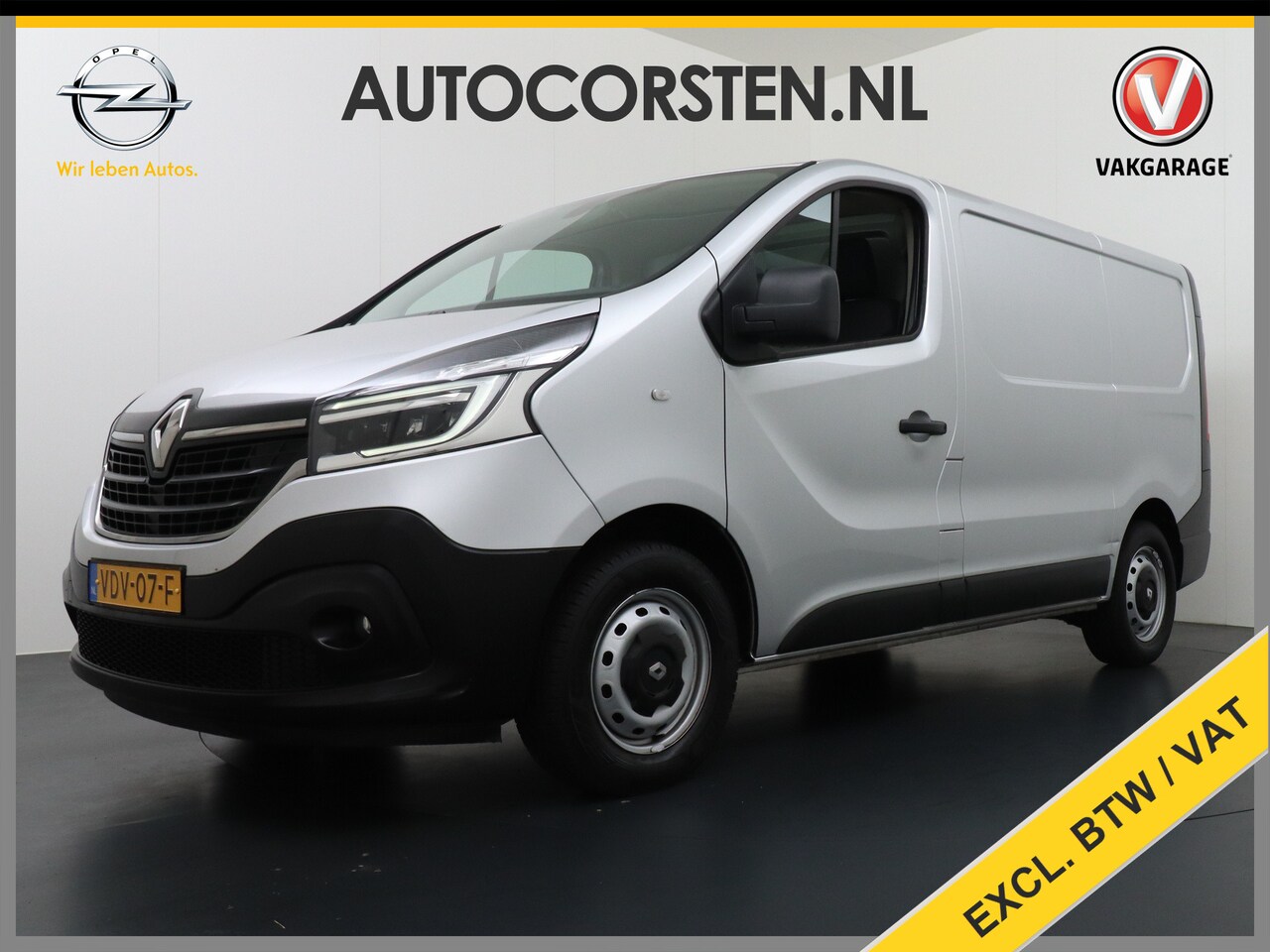 Renault Trafic - 1.6dCi 96 T29 L1H1 3-Persoons Trekhaak Ecc Navi Camera Regen/Lichtsensor Cruise Control Pd - AutoWereld.nl