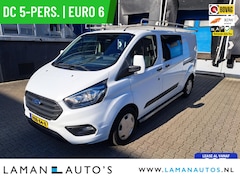 Ford Transit Custom - 320 2.0 TDCI 130pk L2H1 DC 5-pers. Trend | Dubbele Cabine Euro 6 Lengte 2 CarPlay/Android