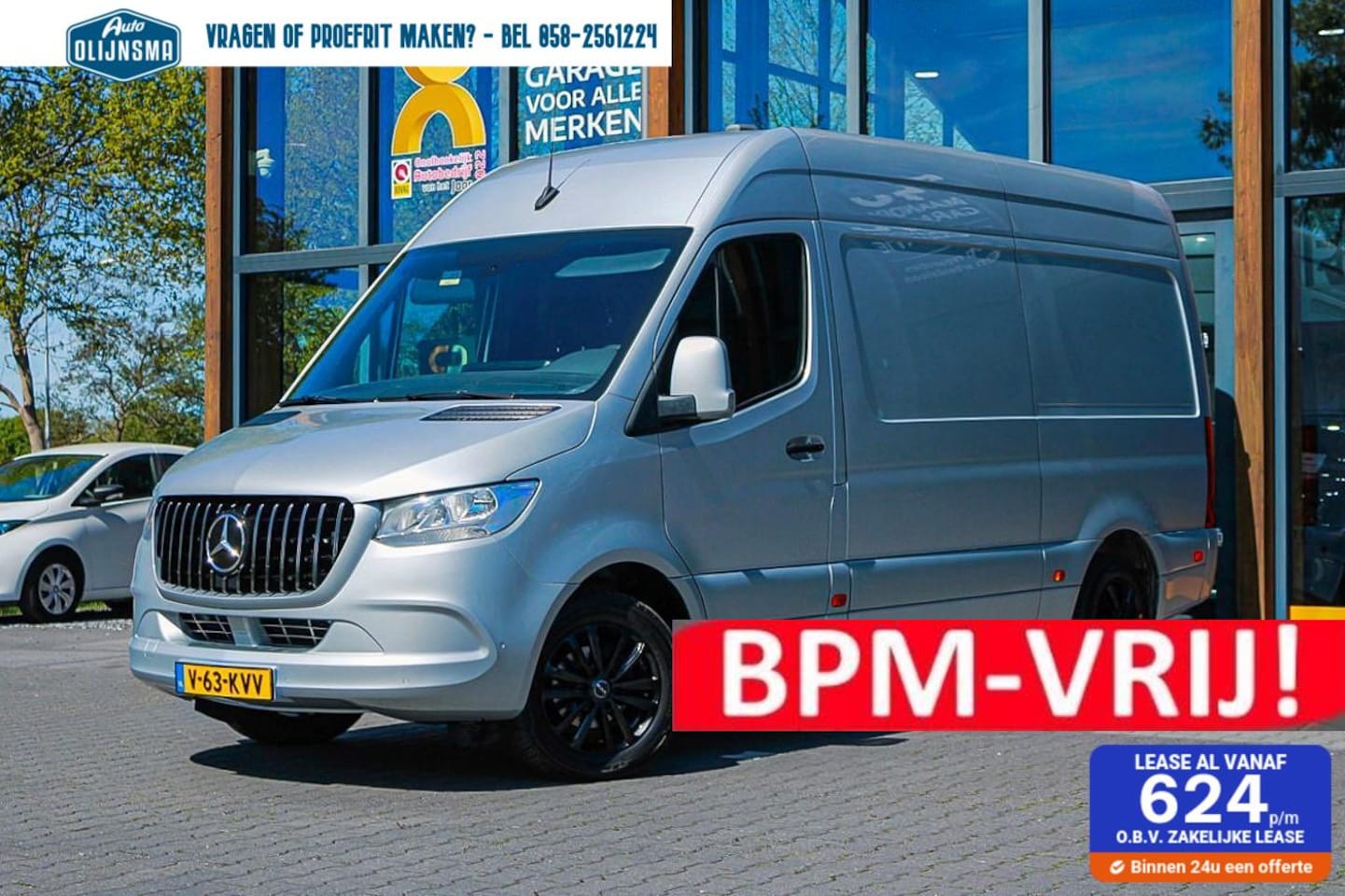 Mercedes-Benz Sprinter - bestel 316 2.2 CDI L2H2 EURO VI-D|Trekhaak|Navi|Clima|Camera - AutoWereld.nl
