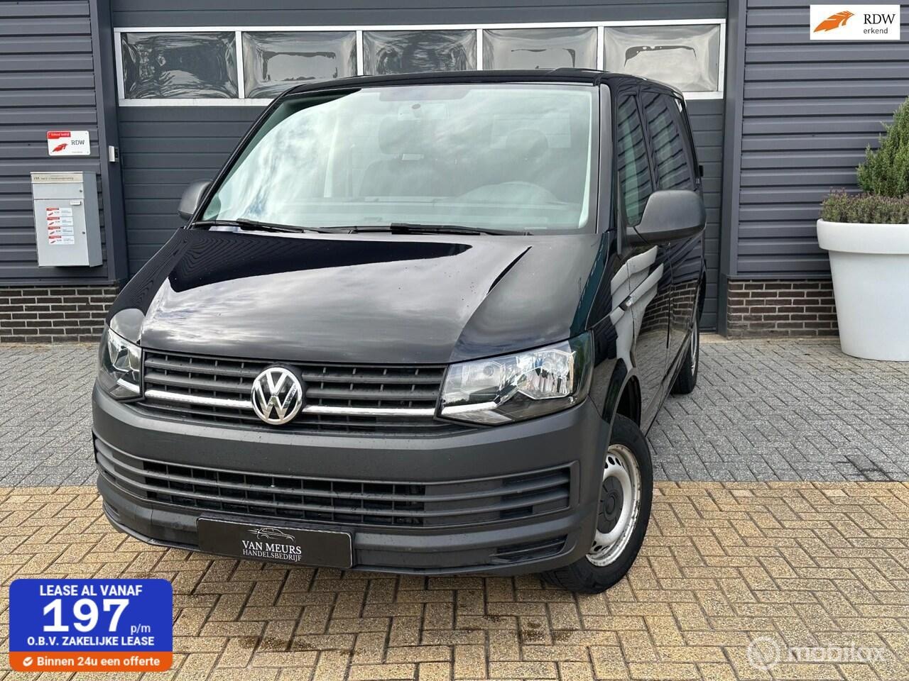 Volkswagen Transporter - 2.0 TDI L1H1 Comfortline 2.0 TDI L1H1 Comfortline, Airco, Trekhaak, APK 01-2026 - AutoWereld.nl
