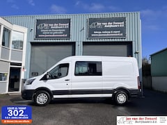 Ford Transit - 350 2.0 TDCI Euro 6 L3H2 Ambiente Dubbele Cabine Navi Airco Ceuise control Trekhaak