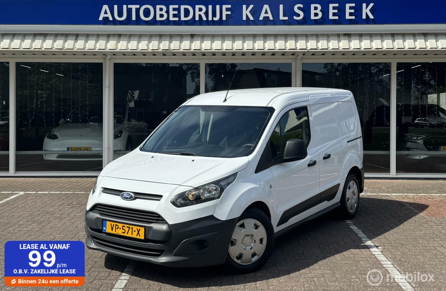 Ford Transit Connect - 1.6 TDCI L1 Ambiente|Airco|2X schuifdeur|Nette bus| - AutoWereld.nl