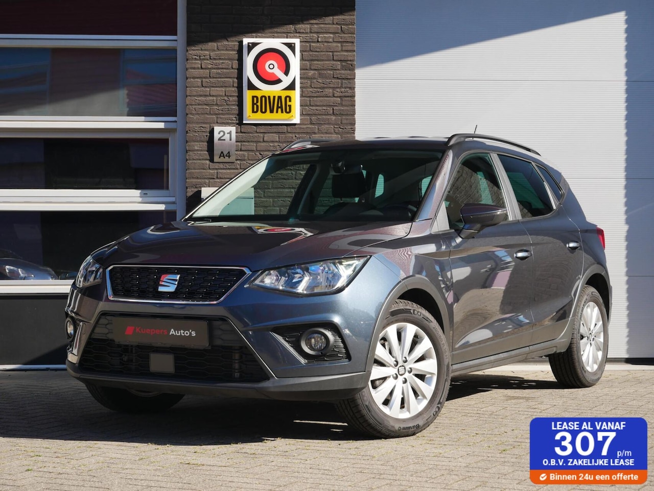 Seat Arona - 1.0 TSI Style Climate| Navi+Carplay| Stoelverw| 1e Eigenaar - AutoWereld.nl