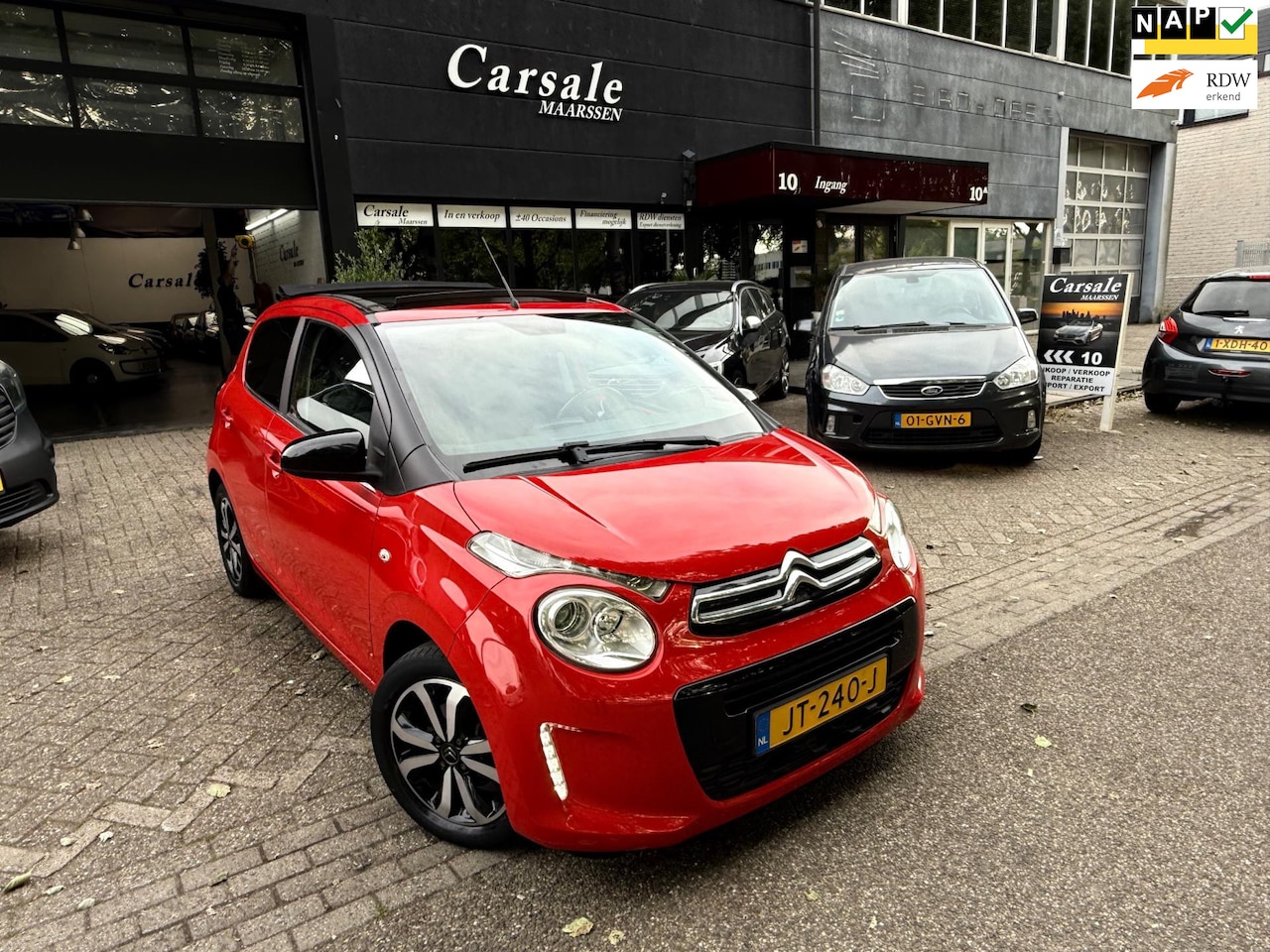 Citroën C1 - 1.0 e-VTi Airscape Shine cabrio camera - AutoWereld.nl
