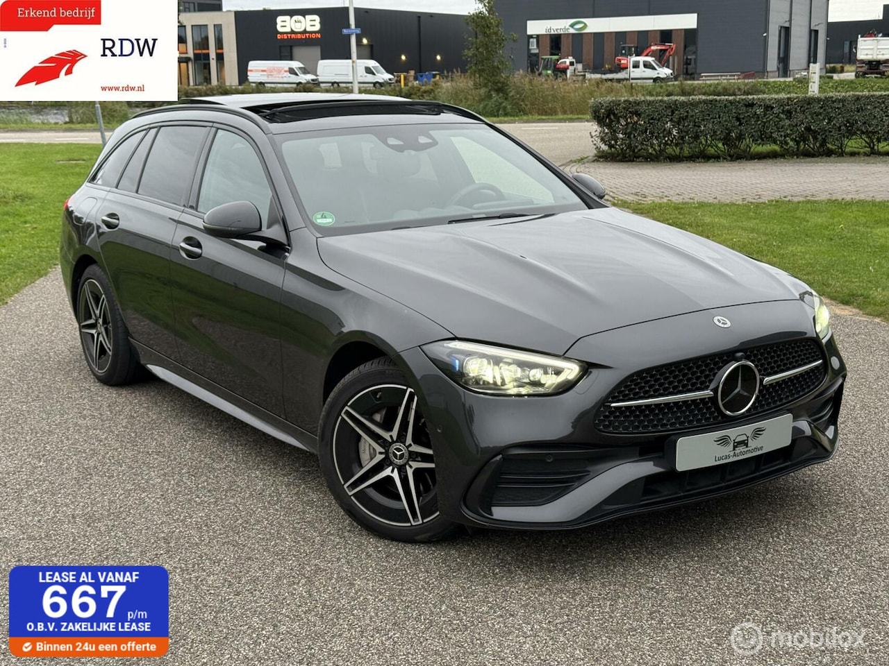 Mercedes-Benz C-klasse Estate - 300 e AMG Line/ Pano/ High Beam - AutoWereld.nl