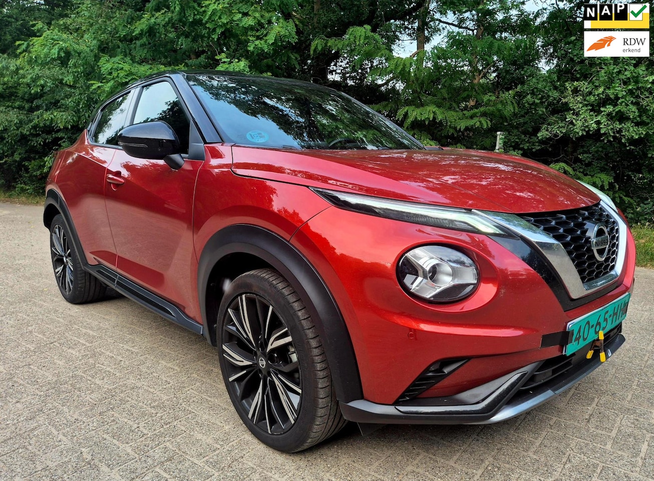 Nissan Juke - 1.0 DIG-T N-Design . Leer . Stoelverwarming . Camera - AutoWereld.nl