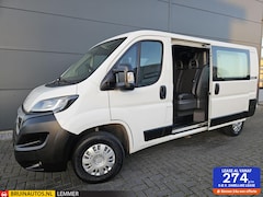 Peugeot Boxer - 2.2 BlueHDi 140PK L2h1 DC Airco navi 7-pers