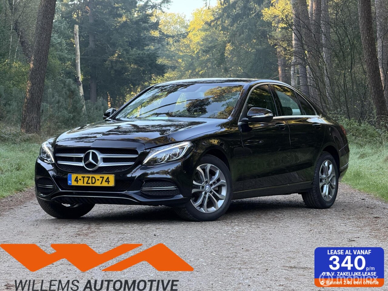 Mercedes-Benz C-klasse - 180 Ambition Automaat / Led - AutoWereld.nl