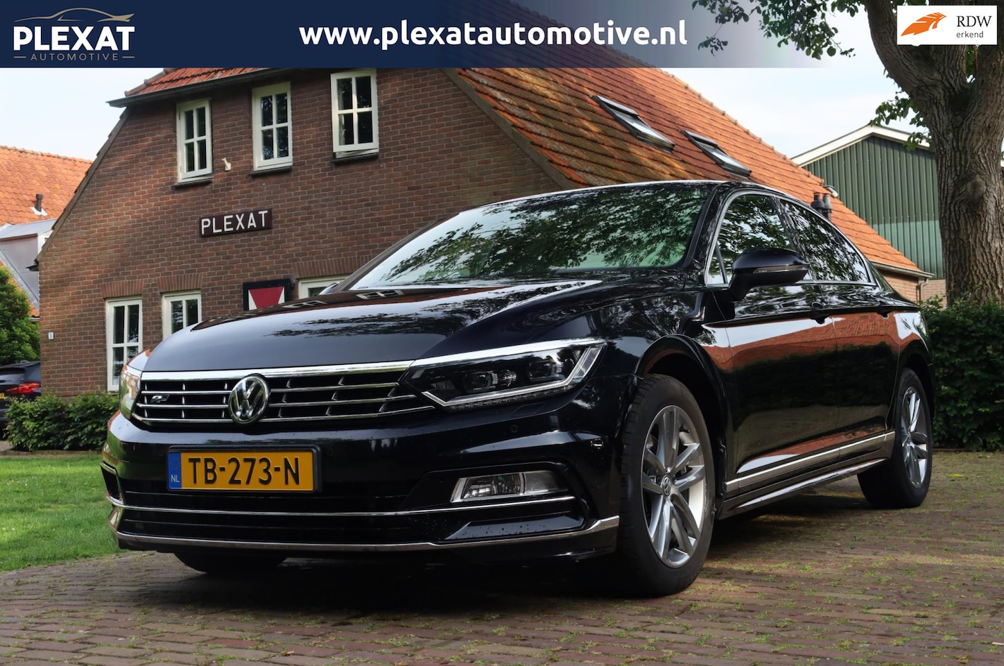 Volkswagen Passat - 1.6 TDI Highline Business R DSG. | 3x R-Line | Full Led | Stoelverwarming | Cruise Adaptie - AutoWereld.nl