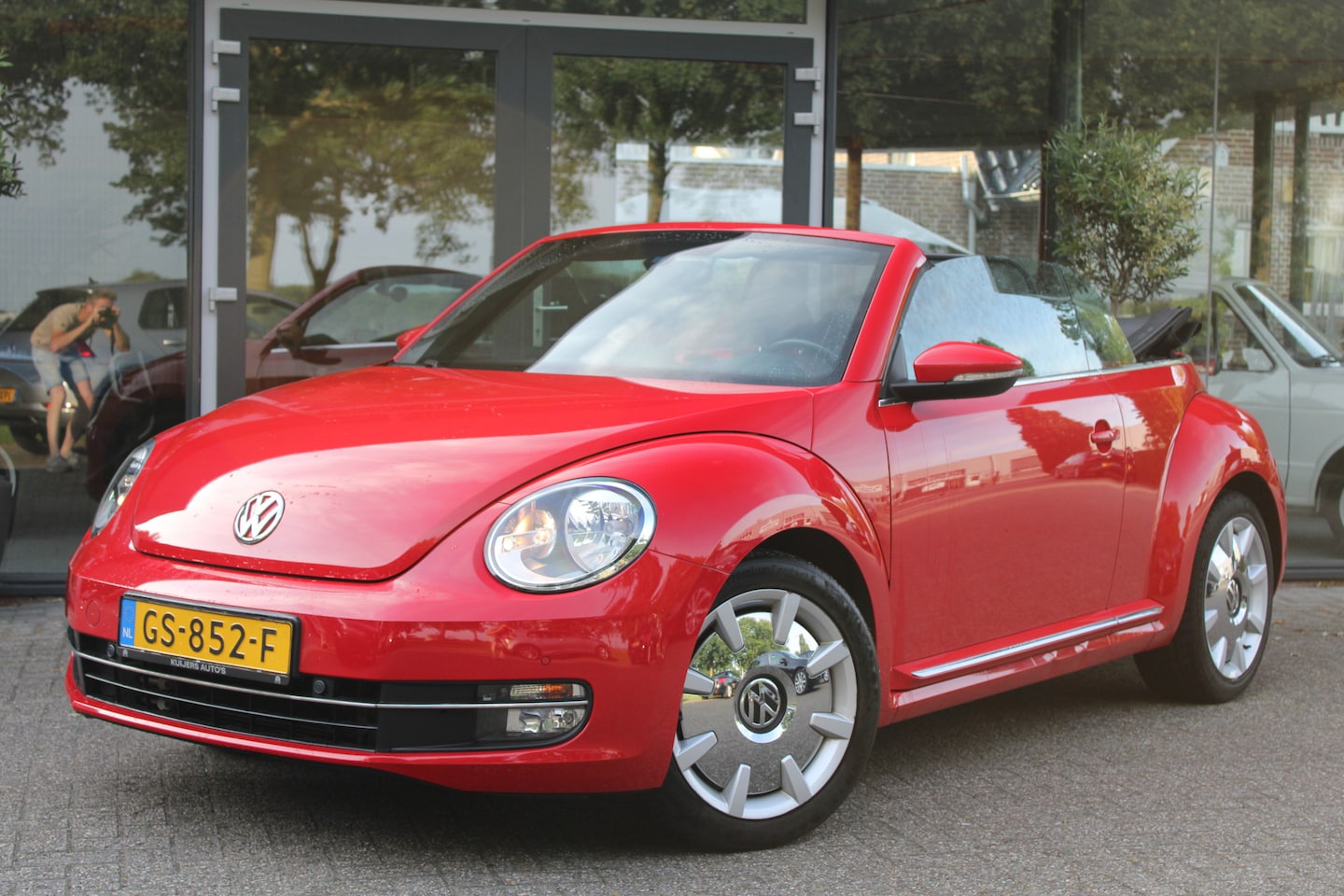 Volkswagen Beetle Cabriolet - 1.2 TSI Design | 18'' Disc | Cruise Control | AC |Org. NL | - AutoWereld.nl