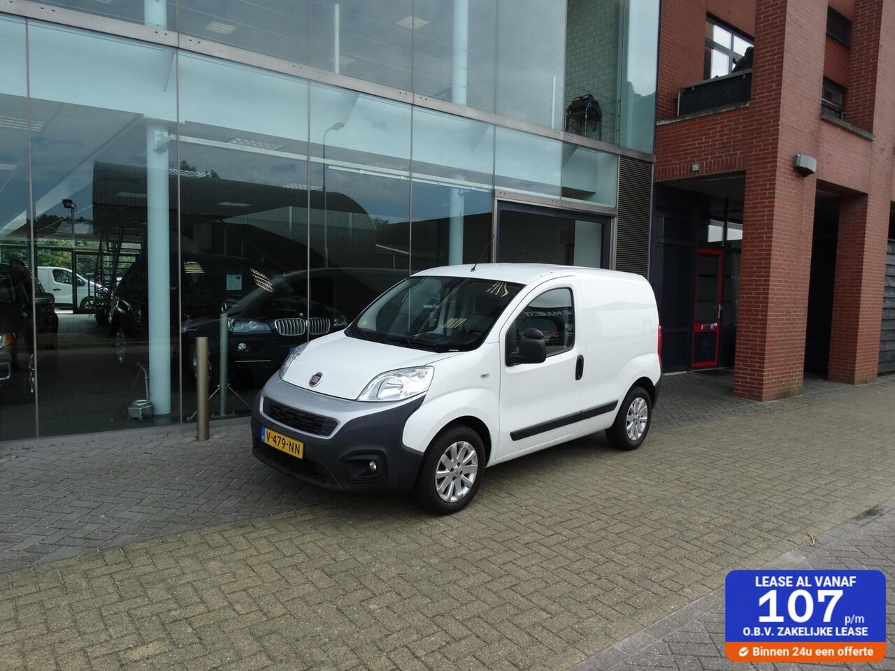 Fiat Fiorino - 1.3 MJ SX Airco/Schuifdeur/Navi/Sportvelgen - AutoWereld.nl