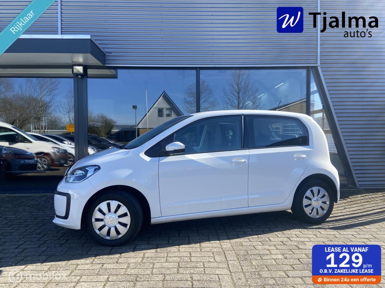Volkswagen Up! - 1.0 BMT move up! 100 Dkm airco 5-deurs - AutoWereld.nl