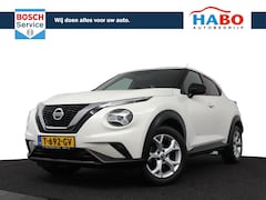 Nissan Juke - 1.0 DIG-T TEKNA ECC/CRUISE/APPLE.CARPLAY/CAMERA/STOEL.VERWARM./TREKHAAK/28.000KM