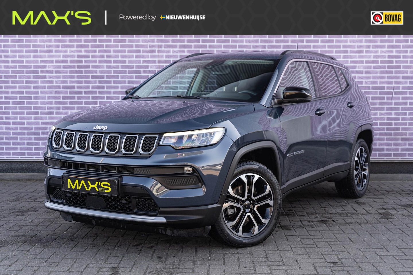 Jeep Compass - 1.5T e-Hybrid Limited | Apple Carplay/Android Auto | Stuurverwarming | Stoelverwarming | A - AutoWereld.nl