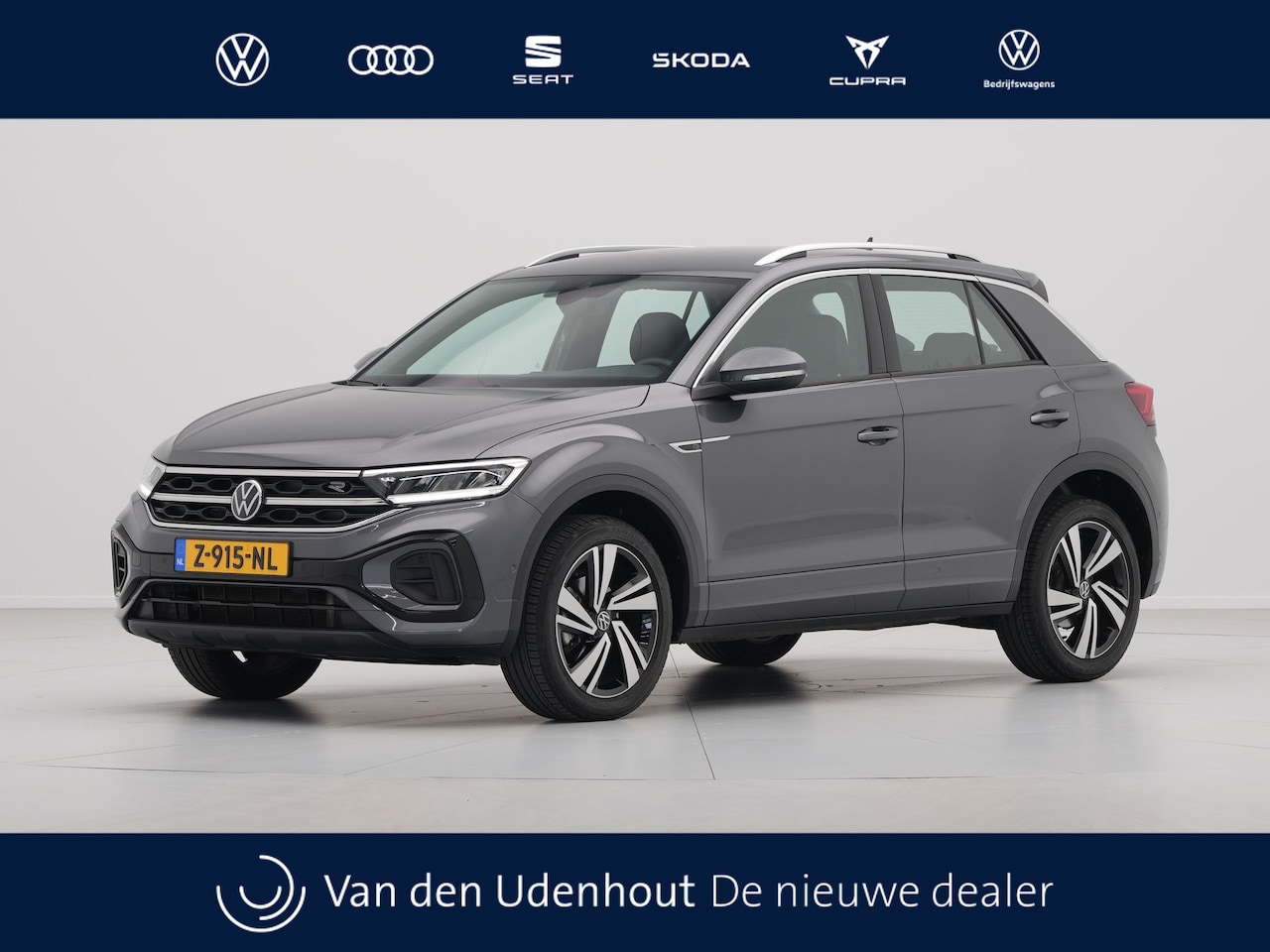 Volkswagen T-Roc - 1.5 TSI 150pk DSG R-Line Navi via App Clima Pdc Lm Velgen - AutoWereld.nl