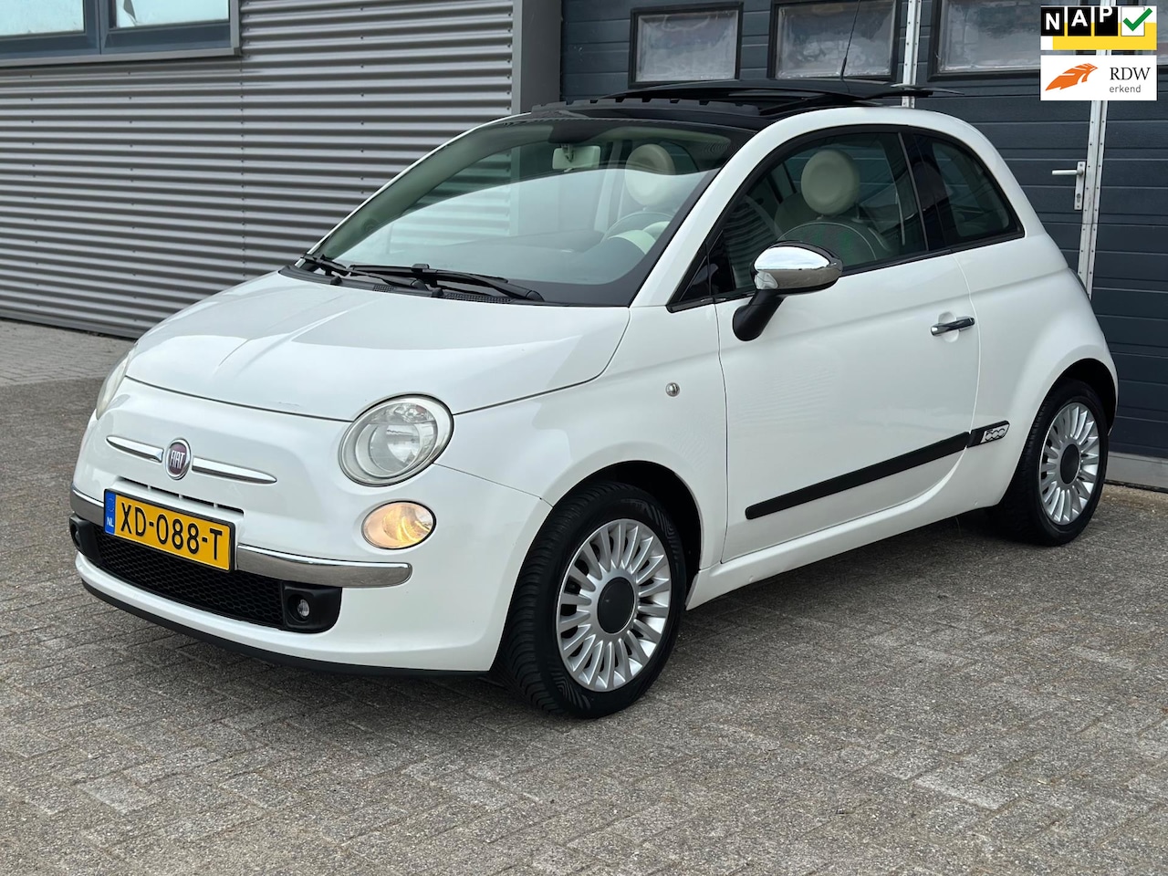Fiat 500 - 1.2 Naked PANO - DEALER ONDERHOUDEN - LM VELGEN - NWE APK!!! - AutoWereld.nl