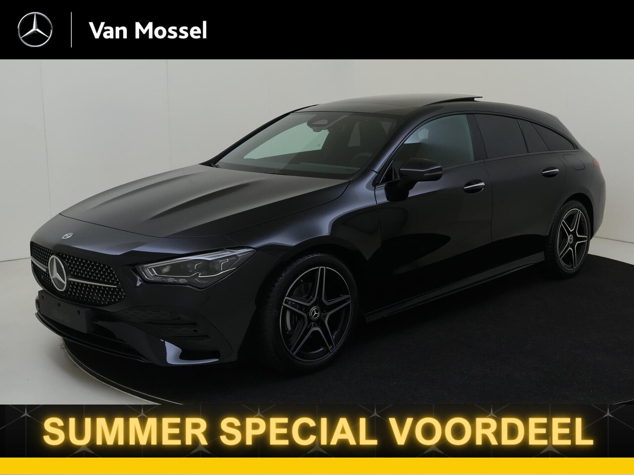 Mercedes-Benz CLA-klasse Shooting Brake - 180 Star Edition AMG Line / Panoramadak/ Night/ DISTRONIC - AutoWereld.nl