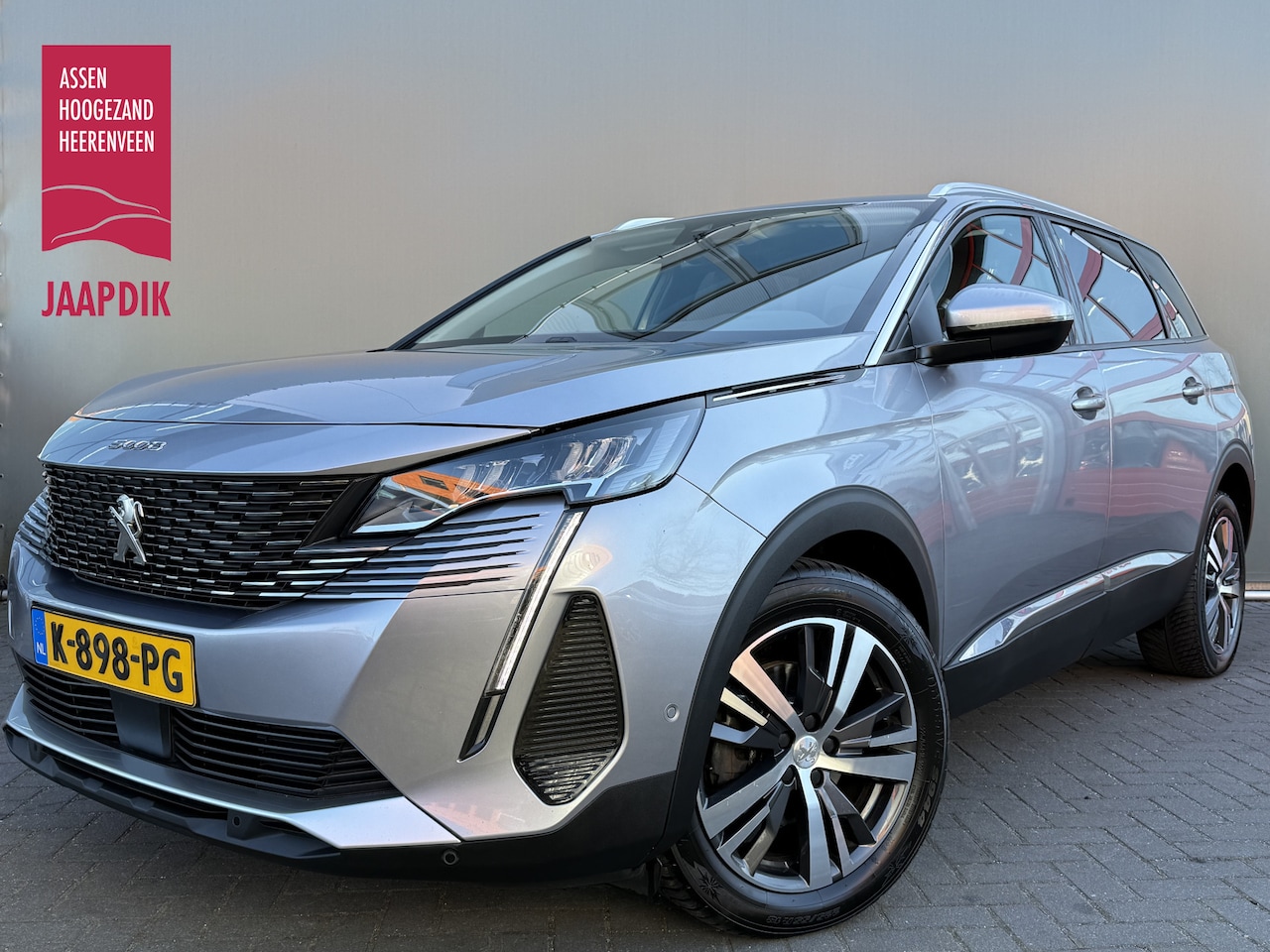 Peugeot 5008 - BWJ 2021 1.2 PureTech 131 PK Blue Lease Allure 7 PER / APPLE CARPLAY / ANDROID AUTO / NAVI - AutoWereld.nl