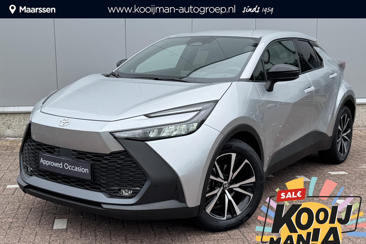Toyota C-HR - 1.8 Hybrid 140 Dynamic, Navigatie Navigatie, Dodehoekdetectie, Parkeersensoren voor + acht - AutoWereld.nl