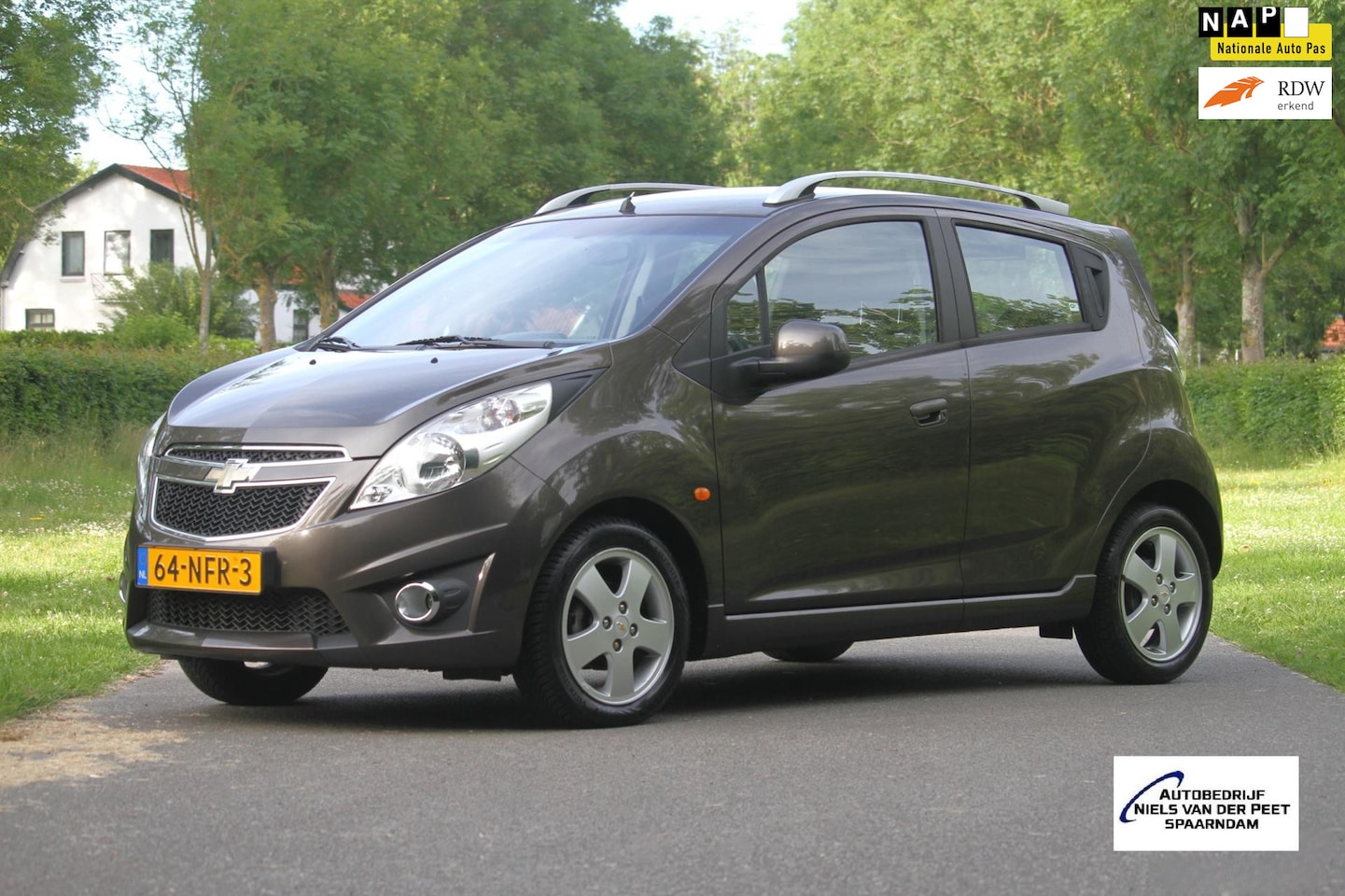 Chevrolet Spark - 1.2 16V LT / Pas 66.504 km. / Parkeersensoren / Sportvelgen / 4x Elektrische ramen / enz. - AutoWereld.nl