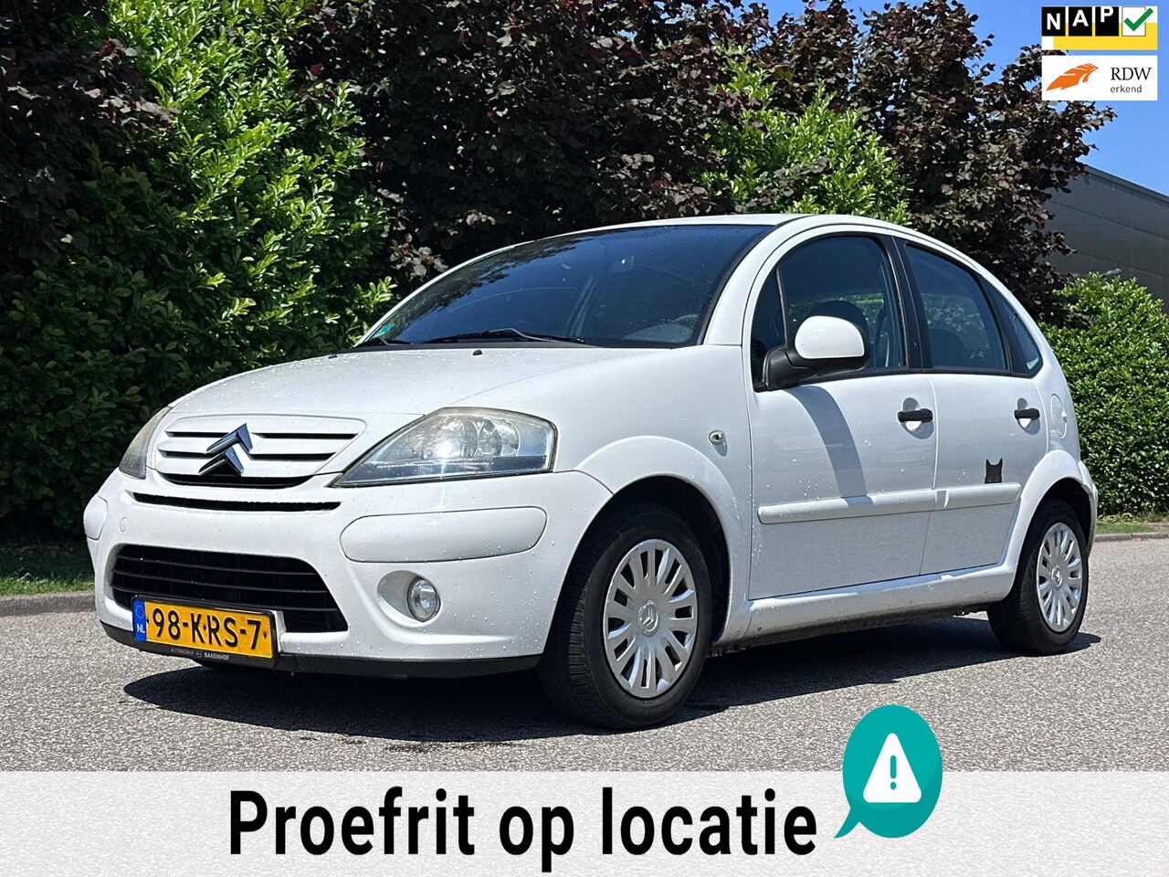 Citroën C3 - 1.1i First 1e Eigenaar*Airco*NAP*Trekhaak*Dealer onderhouden*Elektrische ramen* - AutoWereld.nl