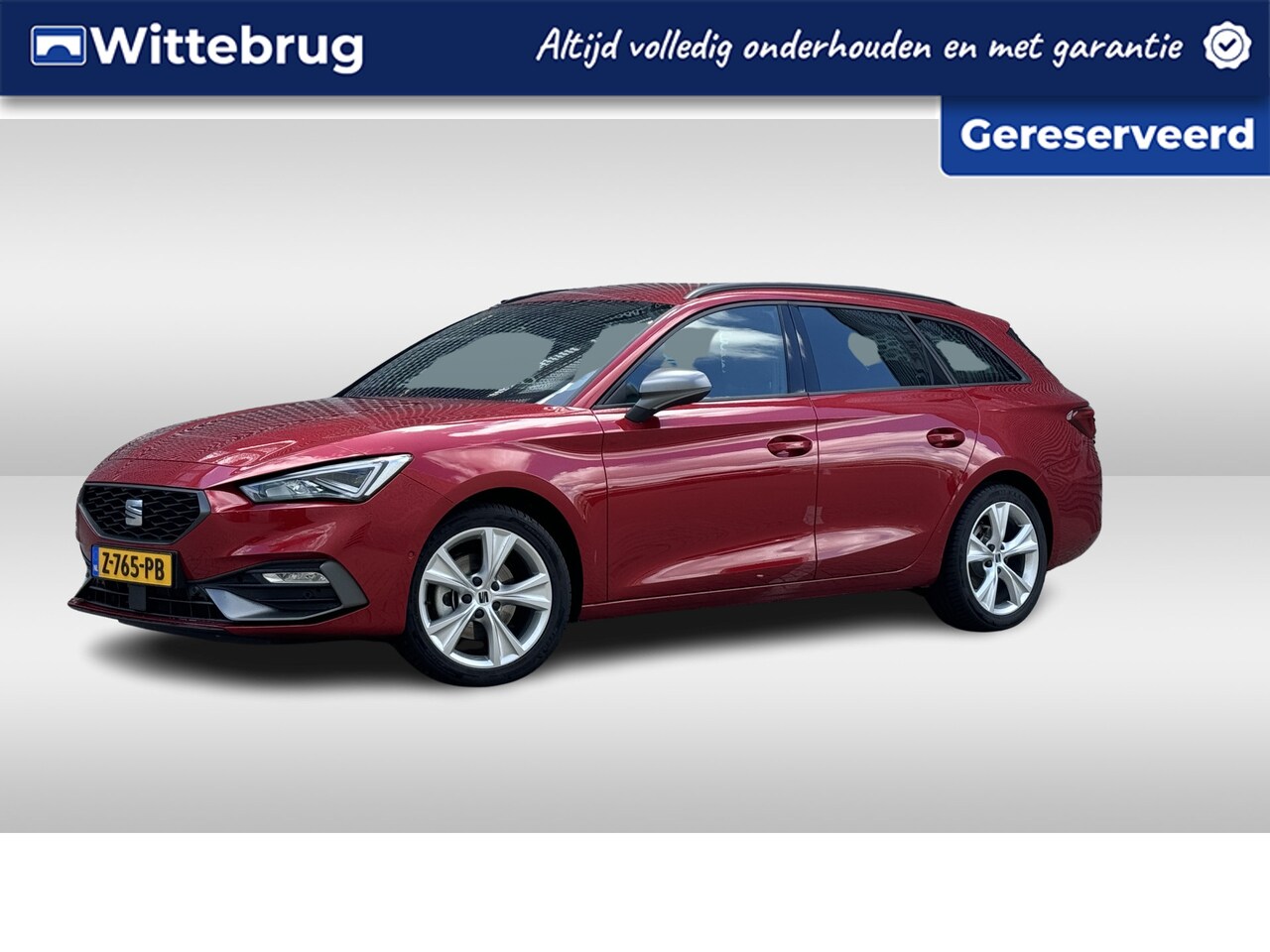 Seat Leon Sportstourer - 1.0 eTSI FR Business Intense / Sportstoelen / Parkeersensoren voor/achter / Elelektrische - AutoWereld.nl