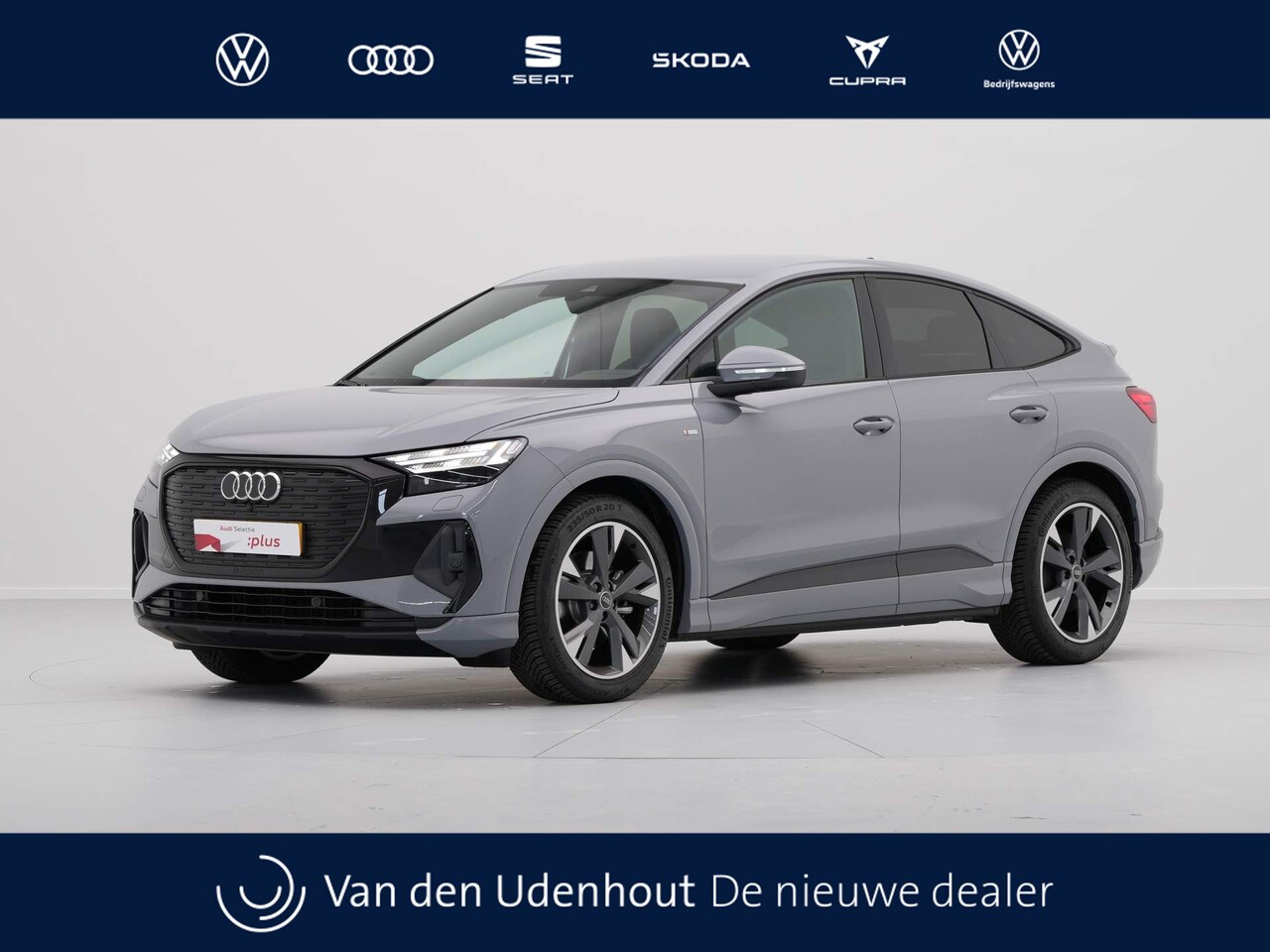 Audi Q4 Sportback e-tron - 35 S Line 52 kWh Matrix Led Warmtepomp Virtual Cockpit Side Assist - AutoWereld.nl