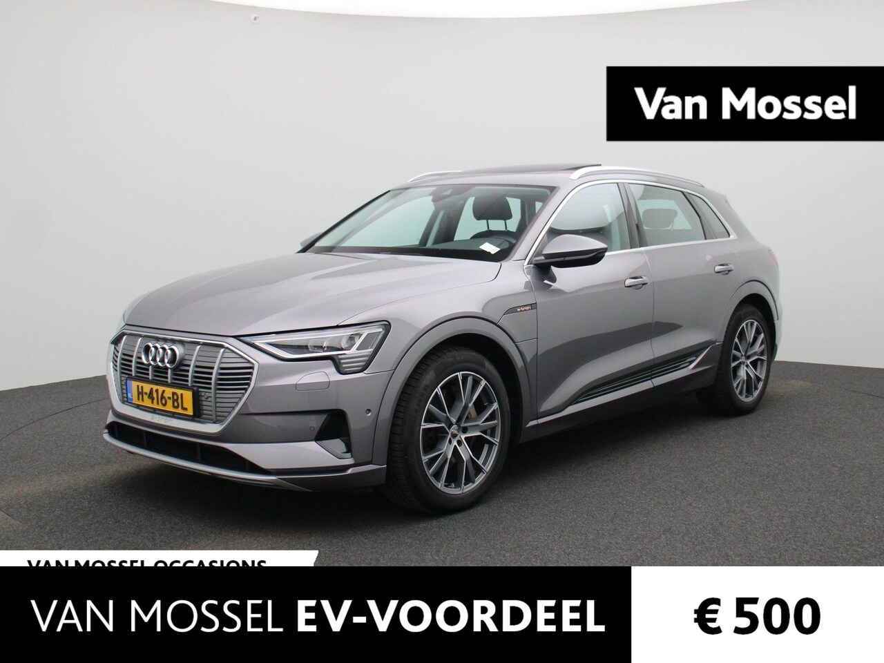 Audi e-tron - e-tron 50 quattro Launch edition plus 71 kWh | PANORAMADAK | MEMORY STOELEN | LEDEREN BEKL - AutoWereld.nl