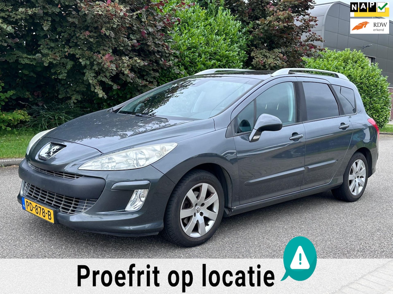 Peugeot 308 SW - 1.6 VTi XS Panoramadak*Cruise*Airco*24-03-2026 APK**Dealer onderhouden*Parkeersensoren* - AutoWereld.nl