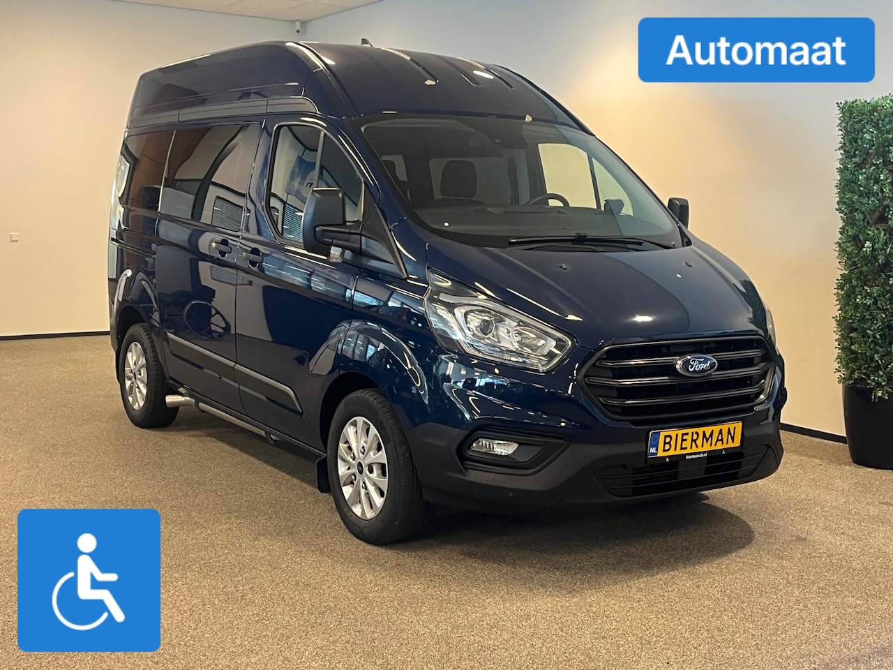 Ford Transit Custom - L1H2 Rolstoelbus Automaat - AutoWereld.nl