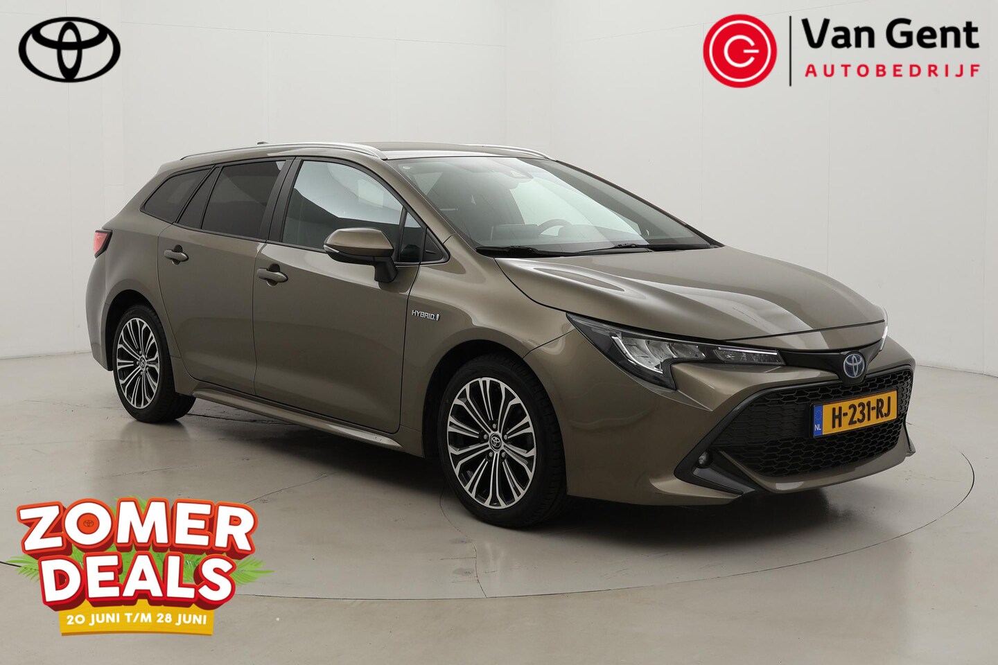 Toyota Corolla Touring Sports - 1.8 Hybrid Dynamic | Volledig dealer onderhouden | Apple Carplay / Android Auto | Stoelver - AutoWereld.nl