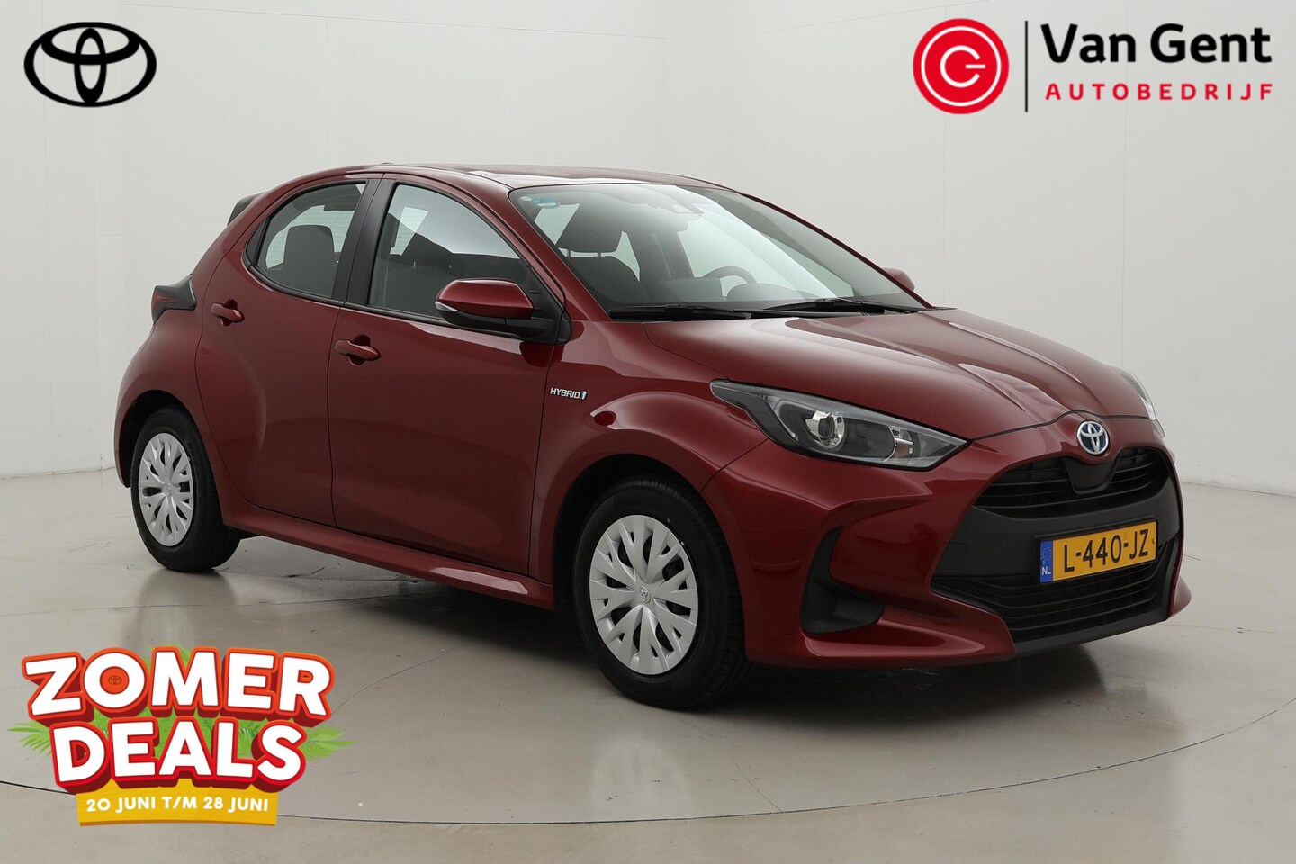 Toyota Yaris - 1.5 Hybrid Active | Adaptive Cruise | Apple Carplay / Android Auto | Camera | Clima - AutoWereld.nl