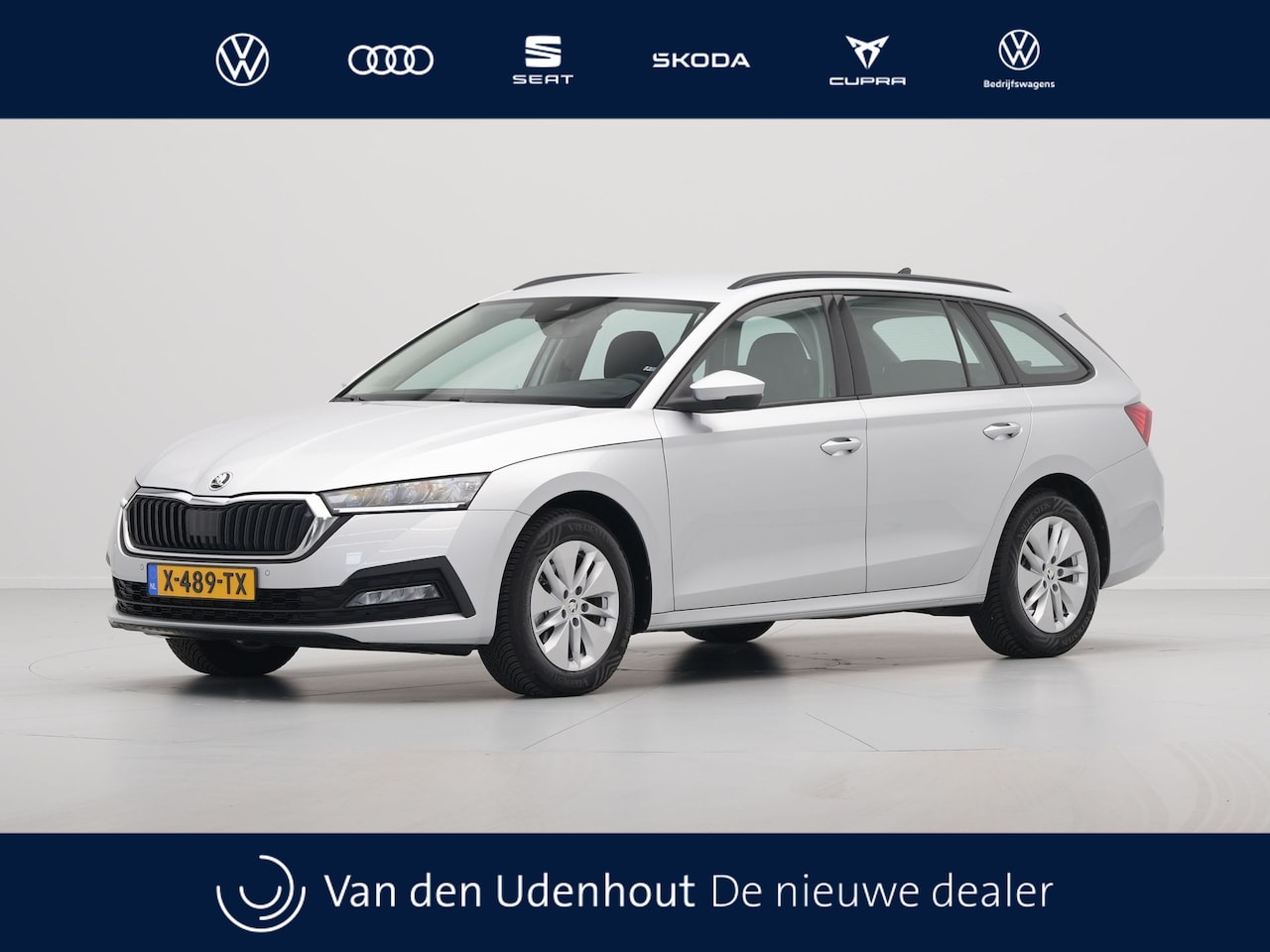 Skoda Octavia Combi - 1.0 e-TSI 110pk DSG Business Edition Navigatie Pdc Cruise Lm Velgen 324 - AutoWereld.nl