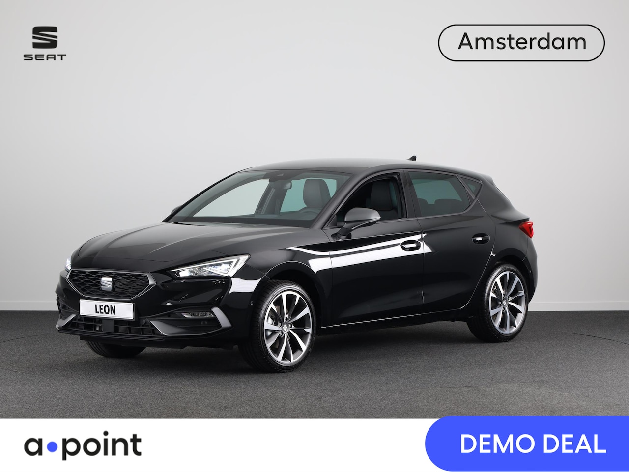 Seat Leon - FR Business Intense 1.5 eTSI 150pk | Navigatie | 18 inch Lichtmetalen velgen | Parkeercame - AutoWereld.nl