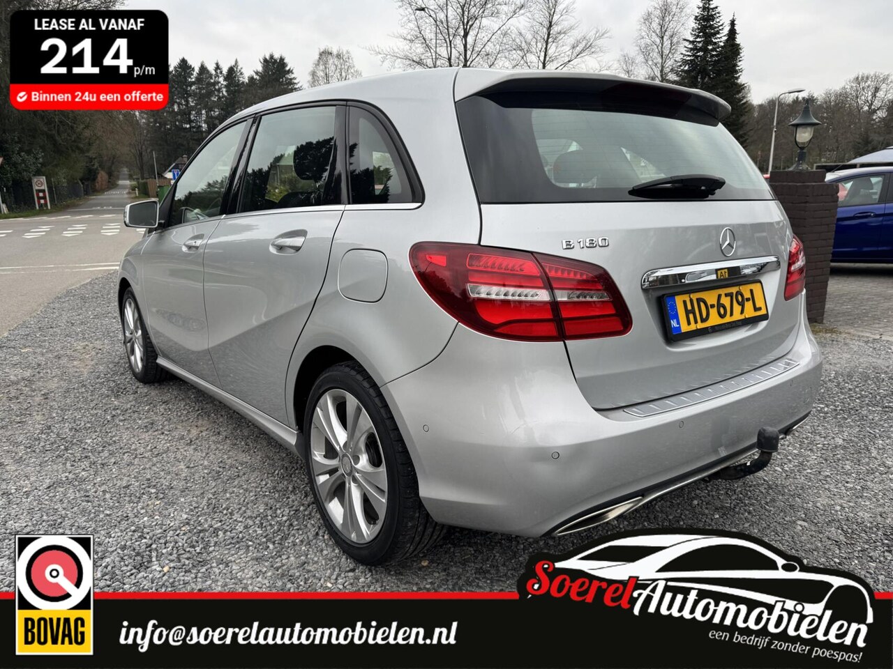 Mercedes-Benz B-klasse - 180 Ambition 180 Ambition,navi,airco,half leer - AutoWereld.nl